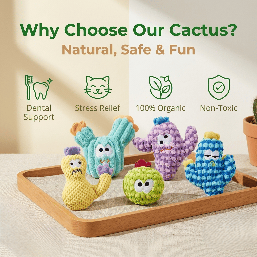 CatnipCove - Cactus Play Toy Collection