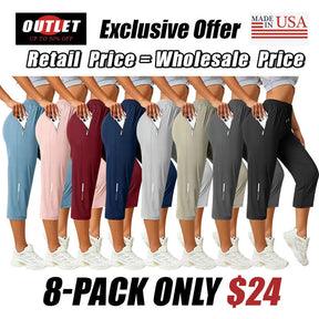UrbanFlex – Lightweight Women Drawstring Summer Capris