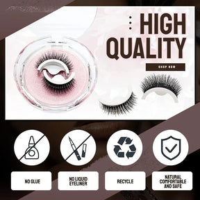 LashEase – Reusable Self Adhesive Eyelashes