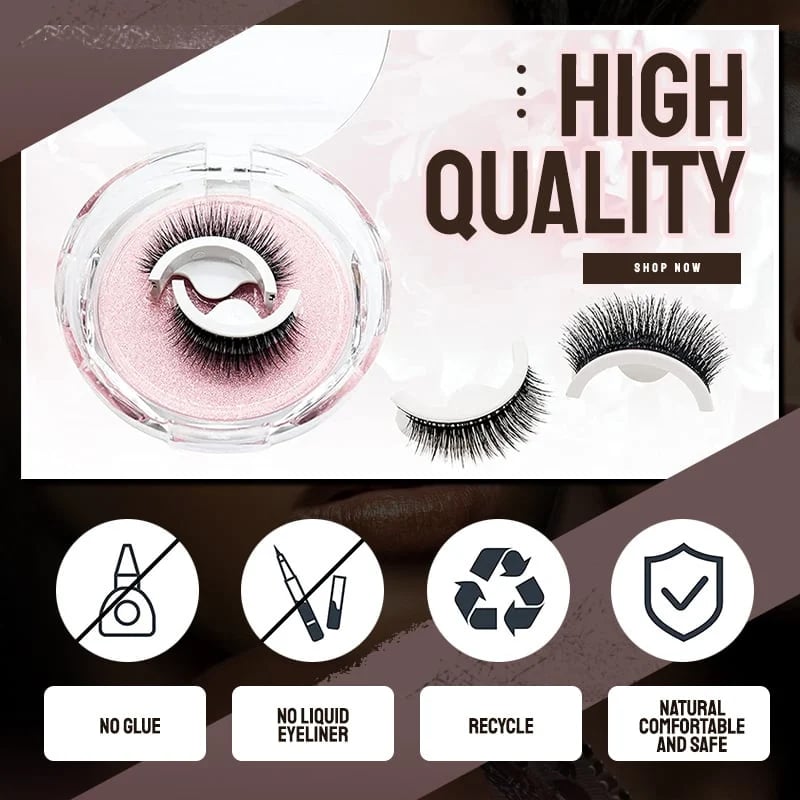 LashEase – Reusable Self Adhesive Eyelashes