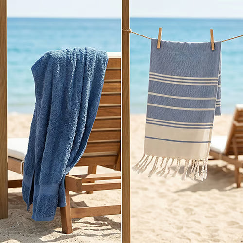 AquaLoom – Cotton Turkish Beach Towel