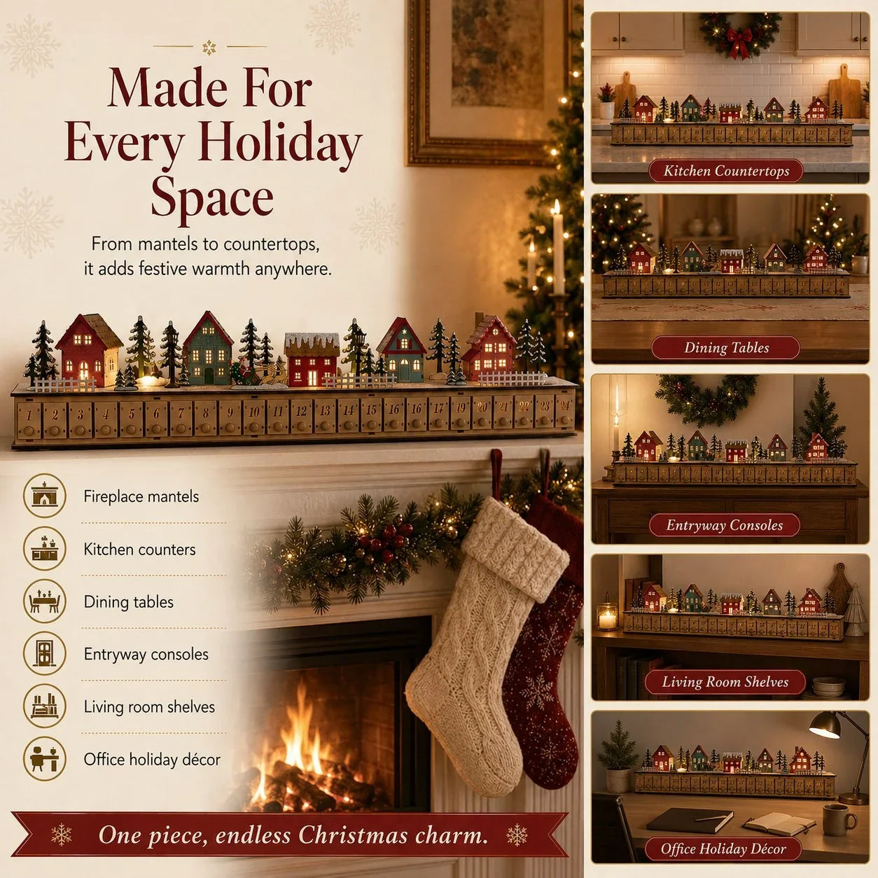 ChristmasGlow - Christmas Village Advent Calendar