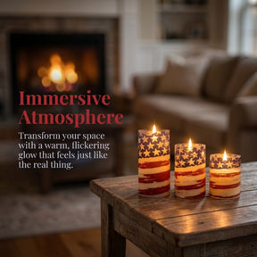 FreedomFlame – USA Inspired Flameless Candle Collection