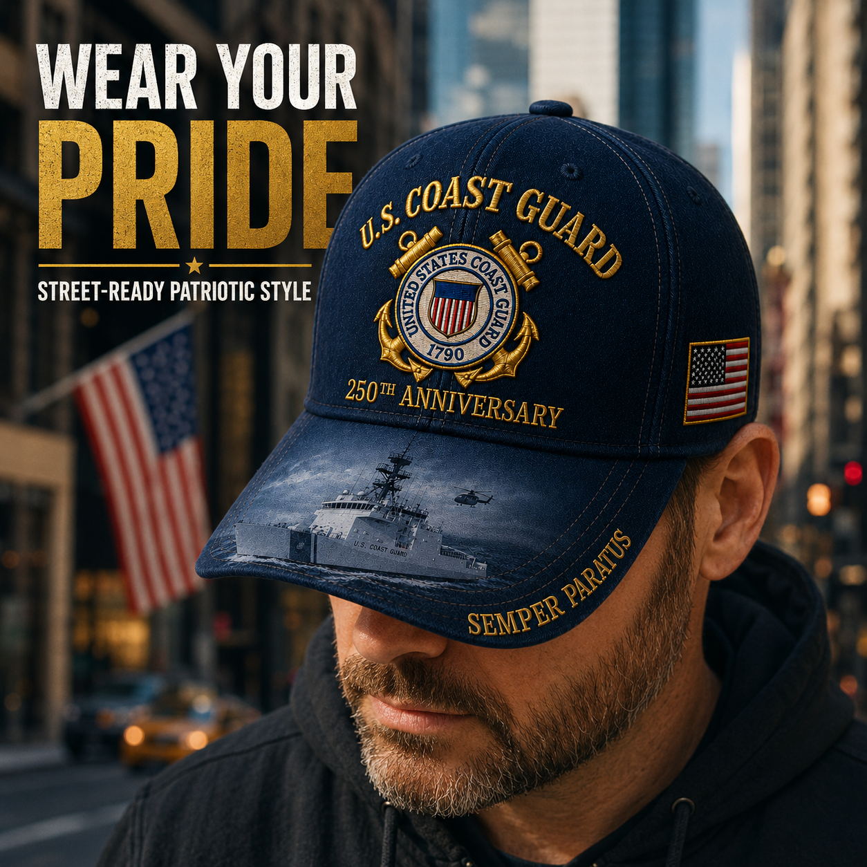MarinerValor – Patriotic Anniversary Commemorative Cap