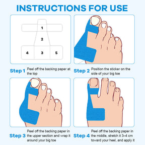 StepEase – Bunion Corrector Kinesiology Tape