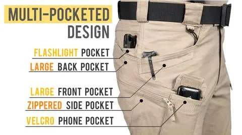 UrbanTrek – Men’s Tactical Cargo Shorts