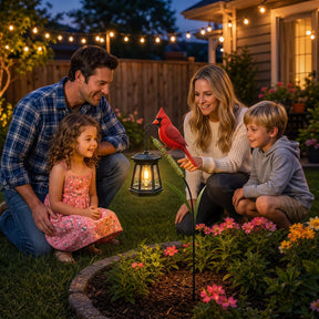 SunNest – Cardinal Solar Outdoor Light