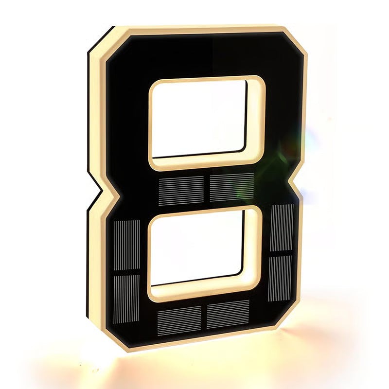 LumiSign – Solar Outdoor Address Number Light