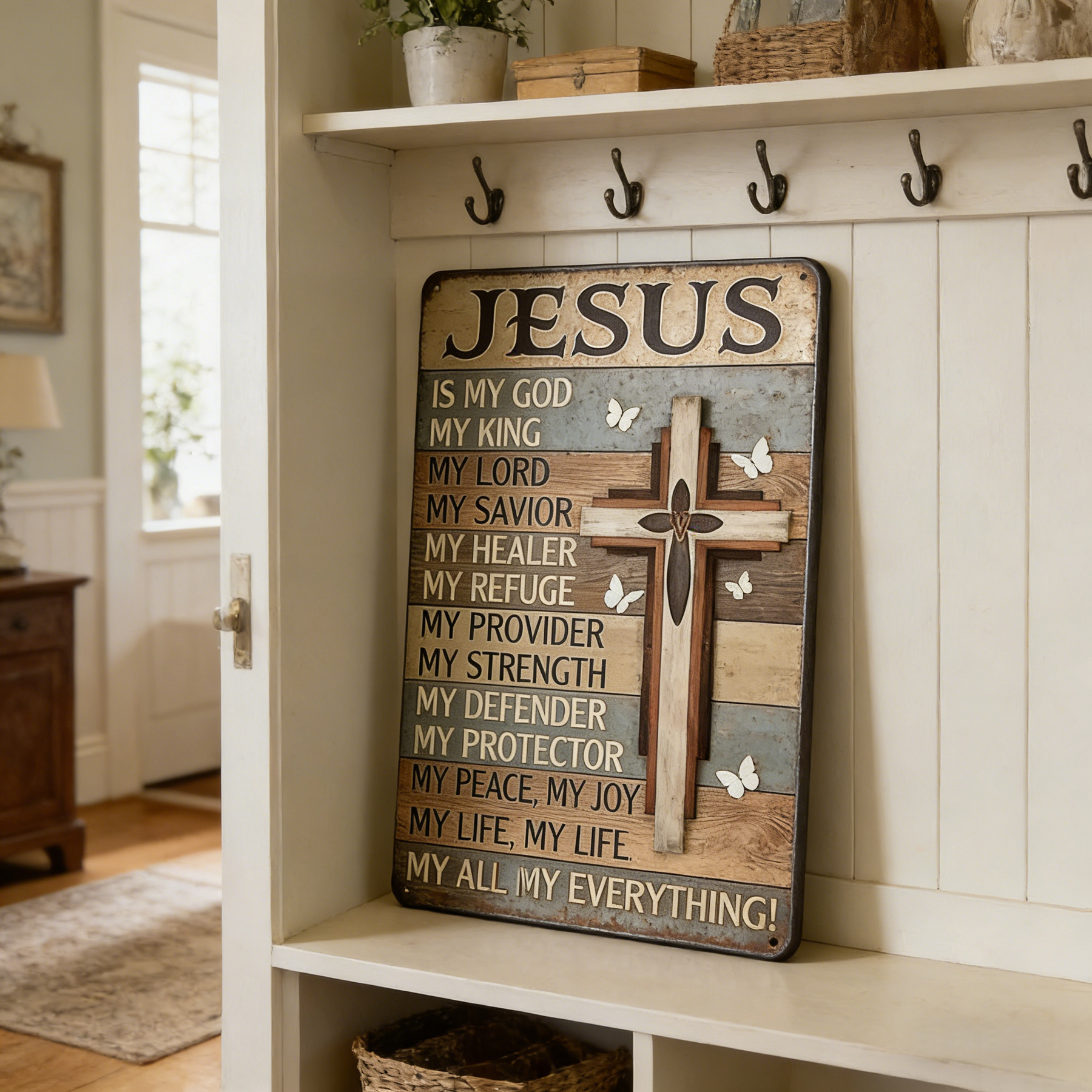 RusticVerse – Vintage Inspirational Wall Sign Decor