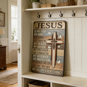 RusticVerse – Vintage Inspirational Wall Sign Decor