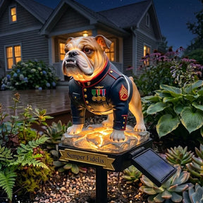 DevilDog – Semper Fidelis Solar Garden Light