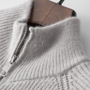 Colton Cashmere Zip Sweater | Lupi