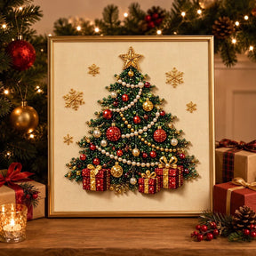 PearlCraft – Premium 3D Christmas Diamond Painting Kit