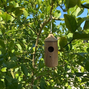 NatureSip – Wooden Hummingbird Feeder for Garden Lovers