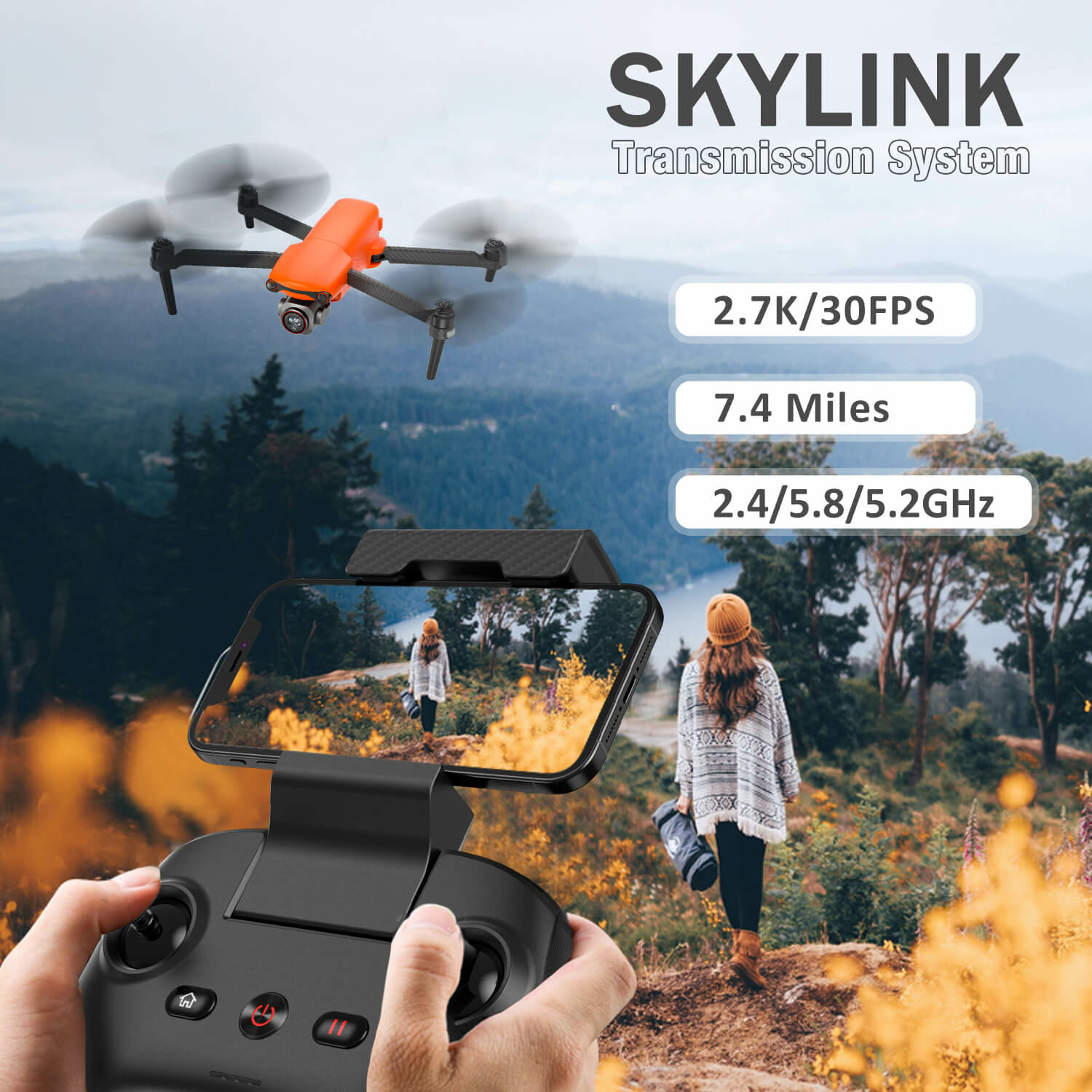 AeroCine Max – Cinematic 6K Drone