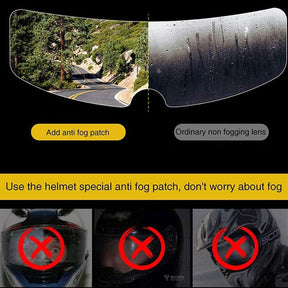 ClearRide – Anti-Rain and Fog Helmet Film