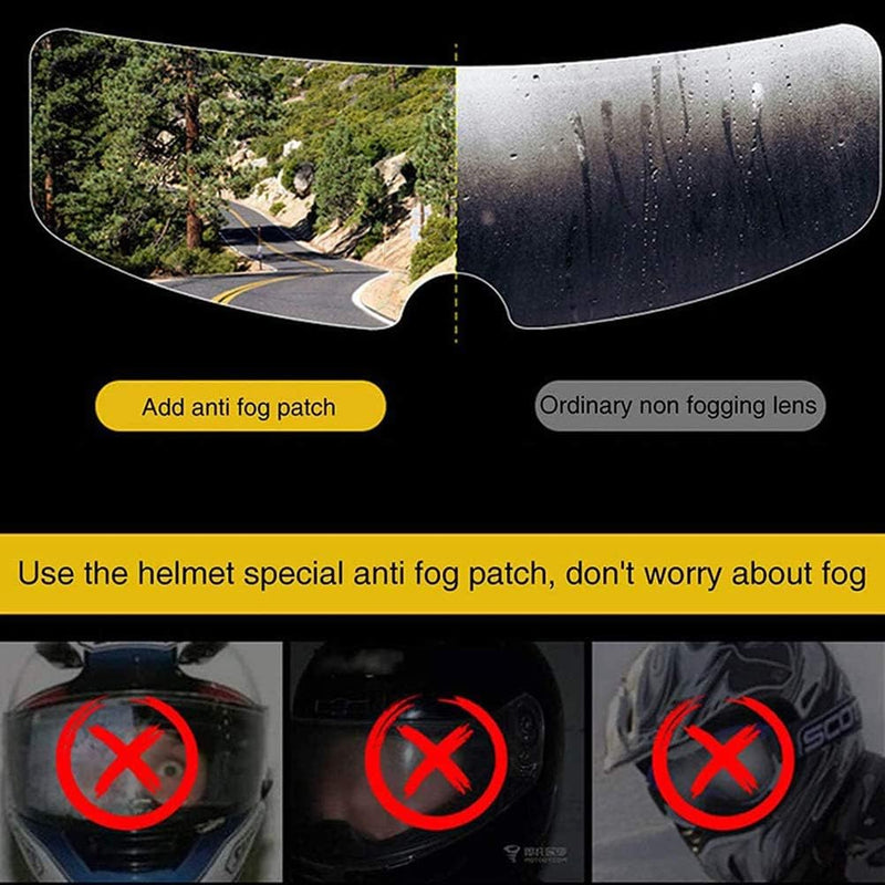 ClearRide – Anti-Rain and Fog Helmet Film