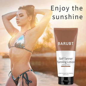 BronzeAura – Natural Finish Self Tanner Lotion