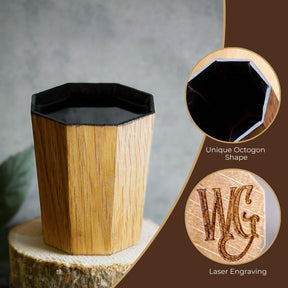 BourbonCraft – White Oak Whiskey Cup