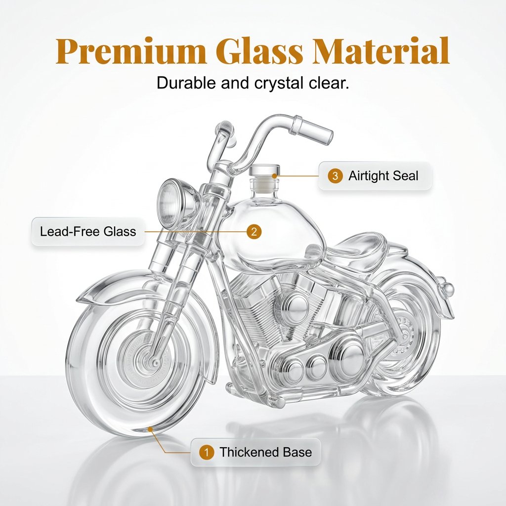 HighwayLegend – Motorcycle Display Decanter