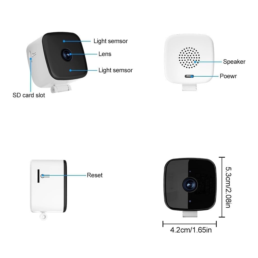 GuardPro – High-Definition 2K Window Camera