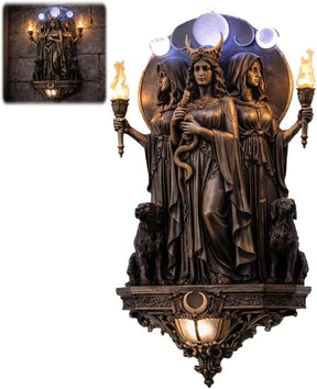 LunaHecate – Mystical Wall Lamp