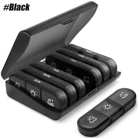 SafeSnap – 7-Day Portable Pill Organizer