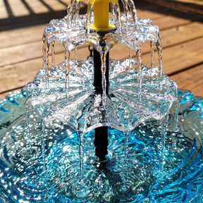 FeatherFlow – Solar Bird Bath Fountain for Gardens