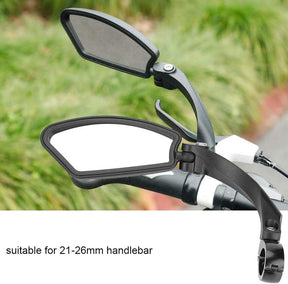 SafeRide – Adjustable Rearview Mirror for Bikes