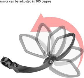 SafeRide – Adjustable Rearview Mirror for Bikes