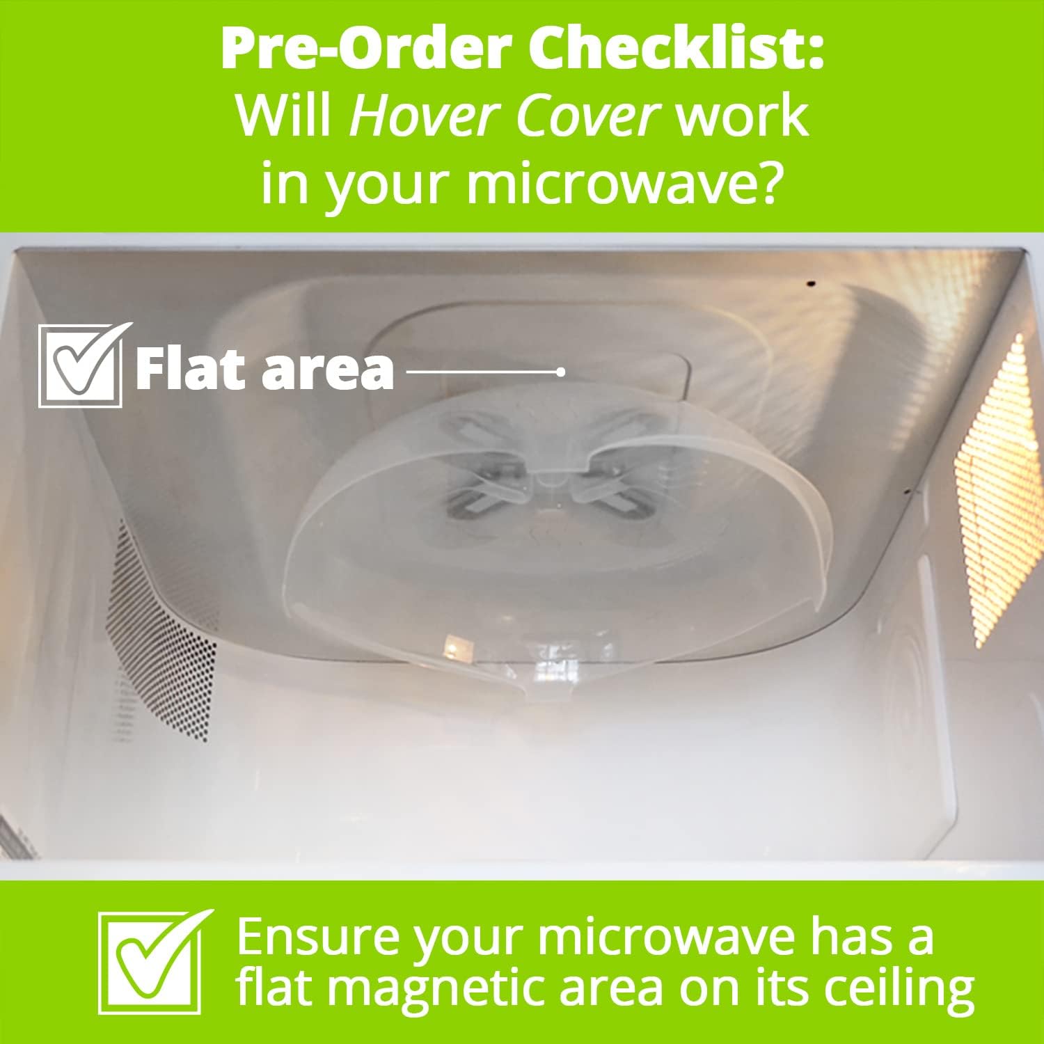 SpotlessLift - Microwave Splatter Protector