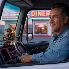 DashMood – “Too Old To Care” Dashboard Bobblehead