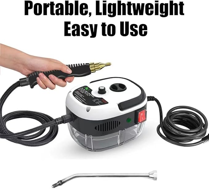 SteamBlaze – 1500W High-Temp Pressurized Handheld Cleaner