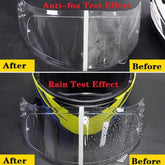 ClearRide – Anti-Rain and Fog Helmet Film