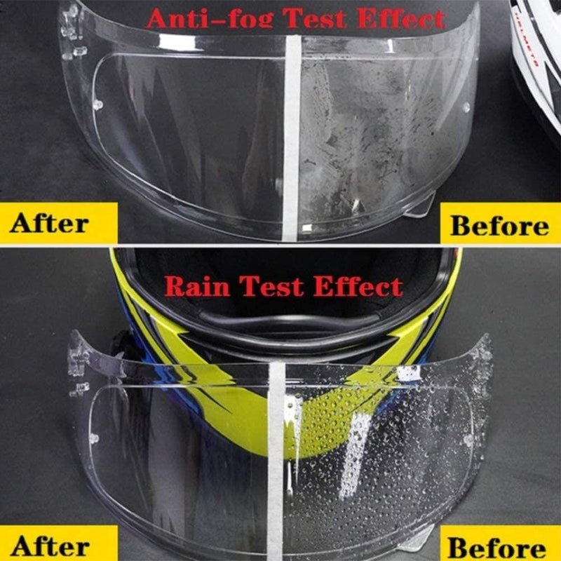 ClearRide – Anti-Rain and Fog Helmet Film