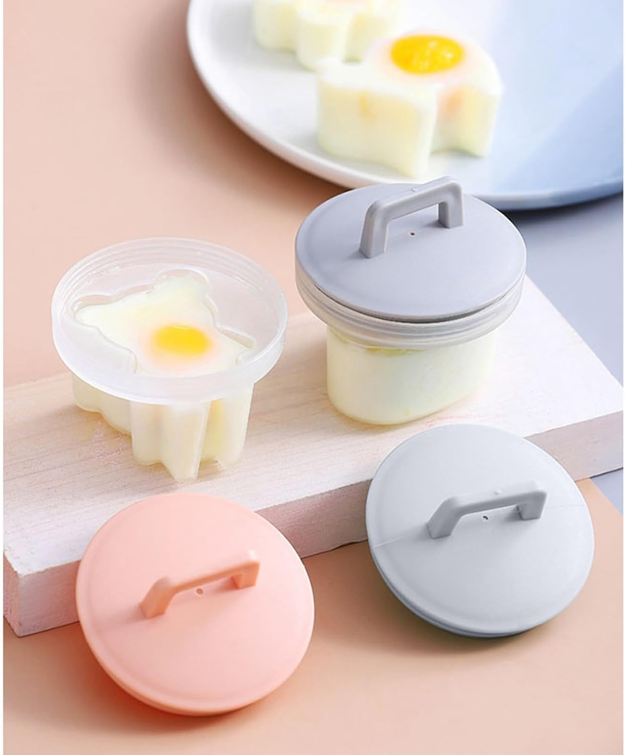 EggMagic – Creative Boiled Egg Shaper Set