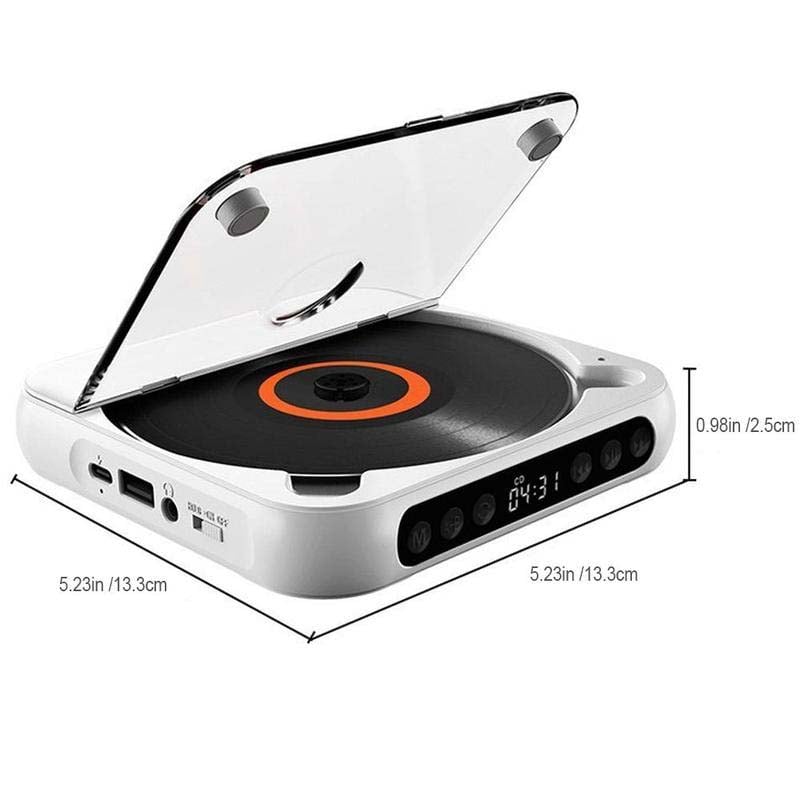 DiscWave – Compact CD Player for Home & Travel