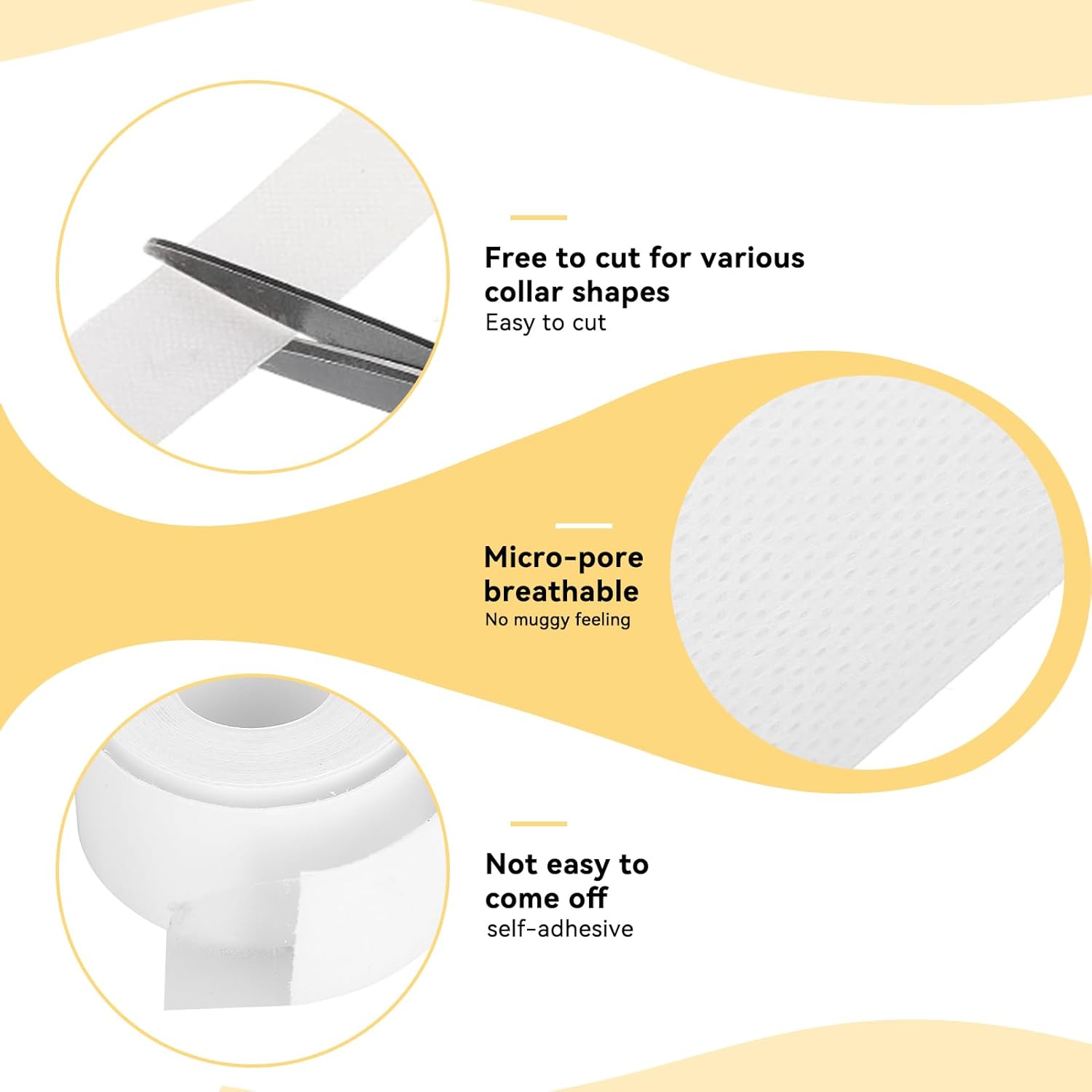 FreshGuard – Disposable Self-Adhesive Collar Protectors
