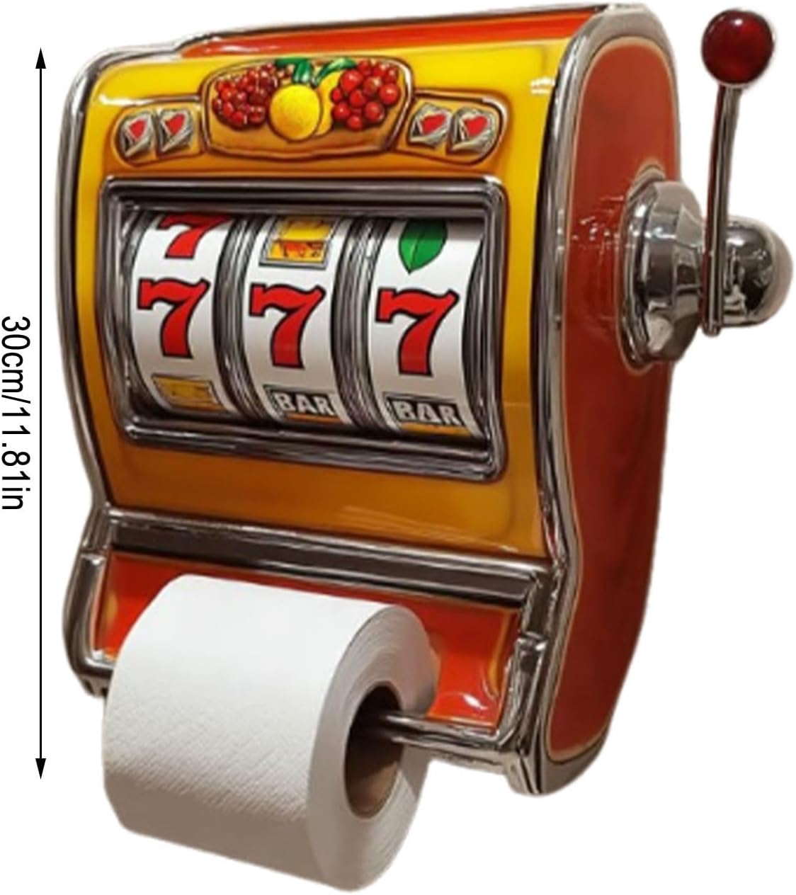 RollJack – Slot Machine Toilet Paper Holder