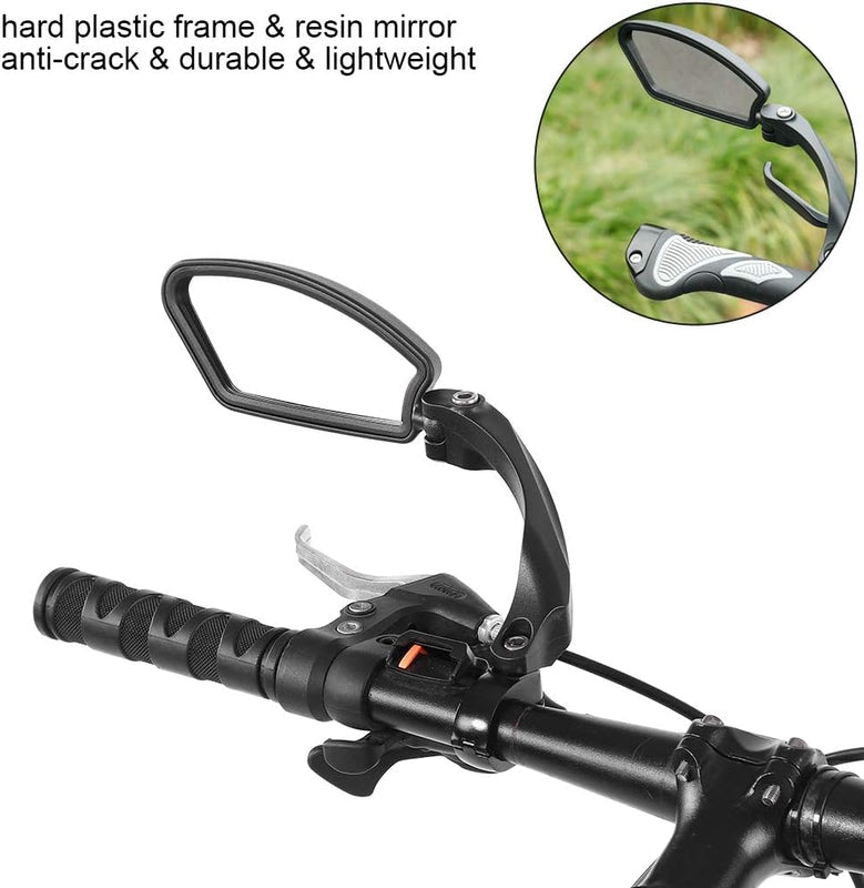 SafeRide – Adjustable Rearview Mirror for Bikes