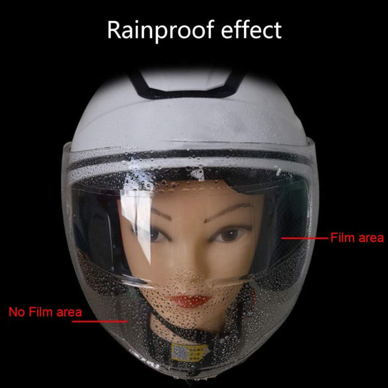 ClearRide – Anti-Rain and Fog Helmet Film