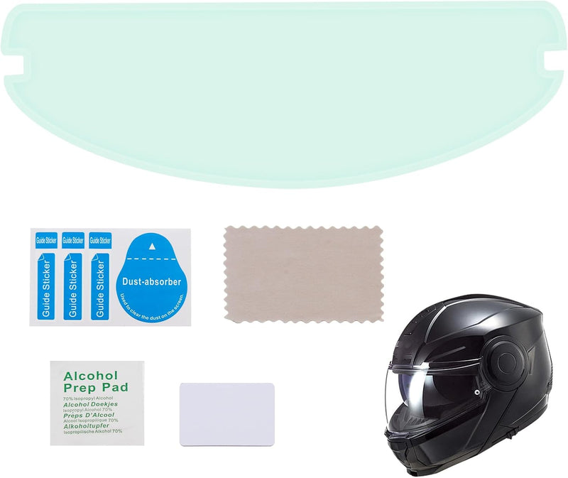 ClearRide – Anti-Rain and Fog Helmet Film