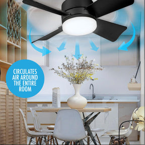 SmartBreez PRO | 2-in-1 Ceiling Fan & LED Light