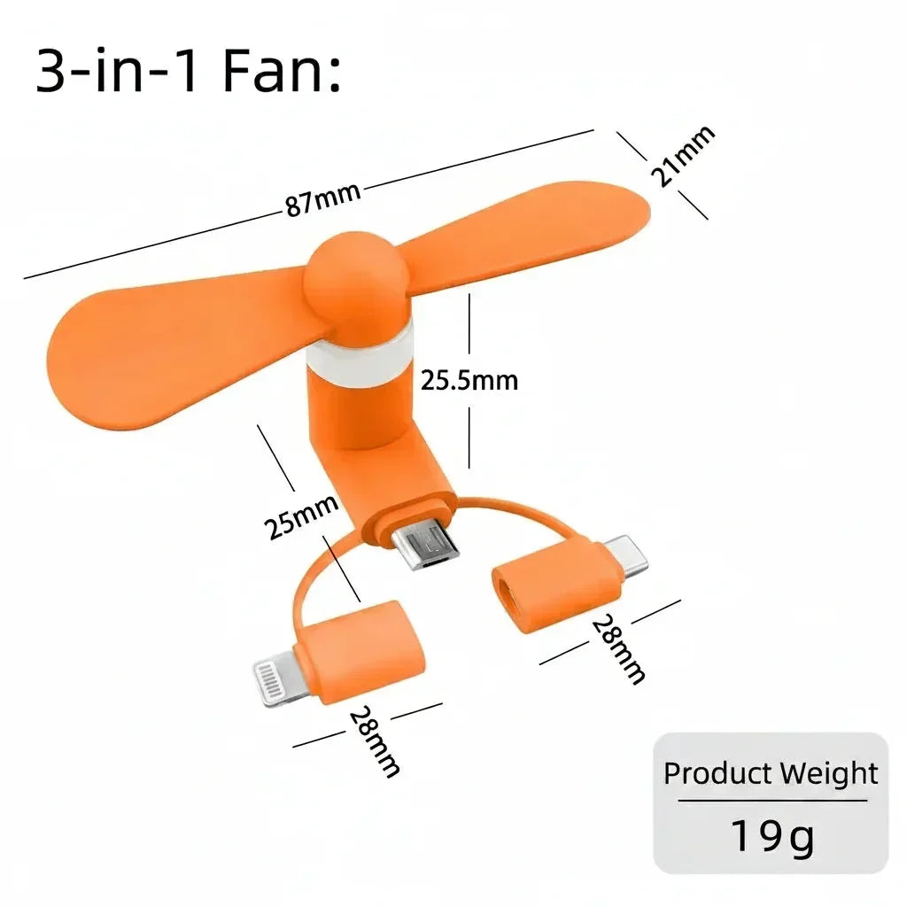 ChillConnect – 3-in-1 Mobile Fan