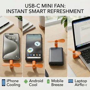 ChillConnect – 3-in-1 Mobile Fan