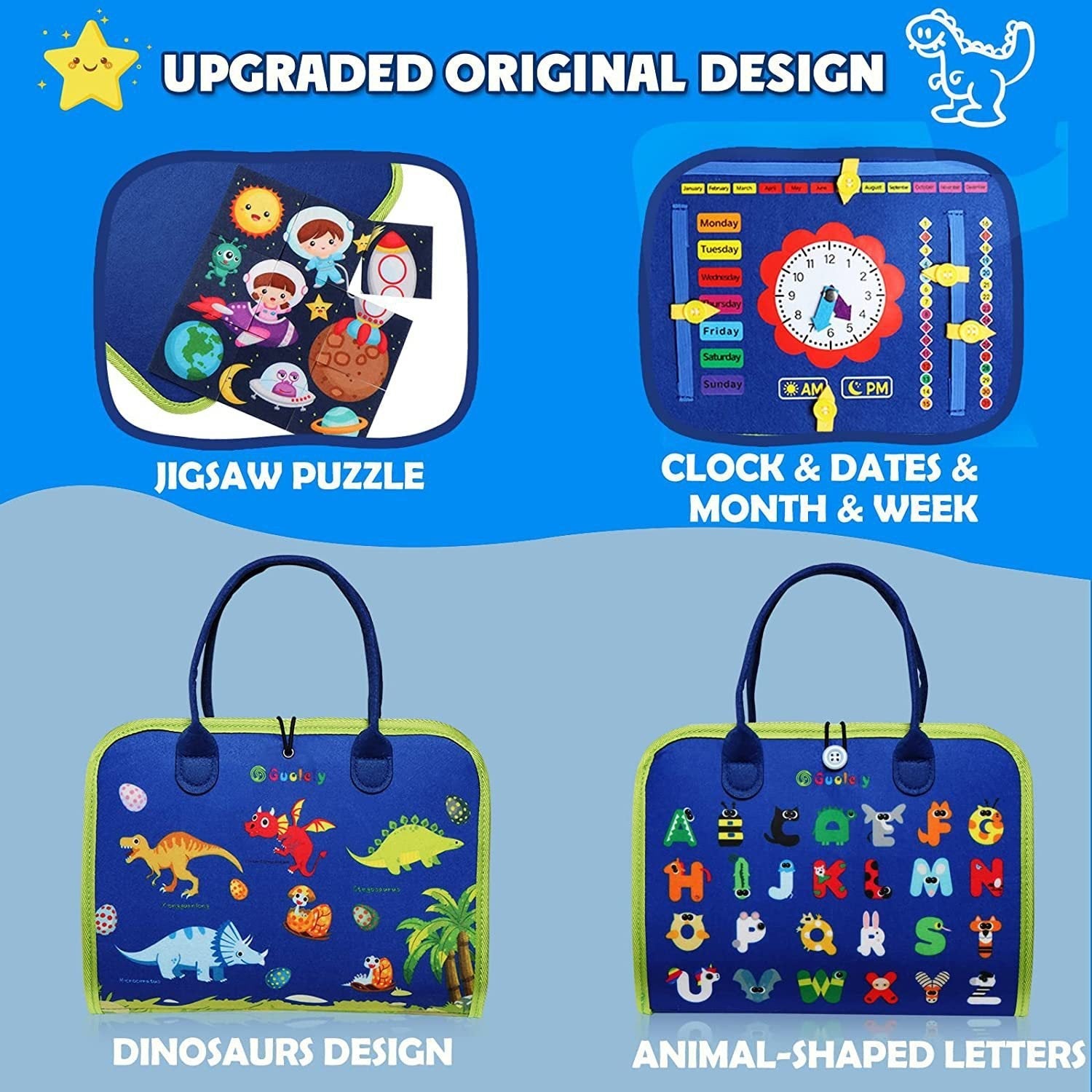 LittleLogic – Montessori Busy Play Board