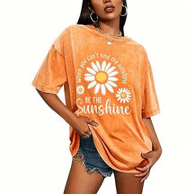 CottonGlow – Breathable Loose Fit Summer Tee for Women