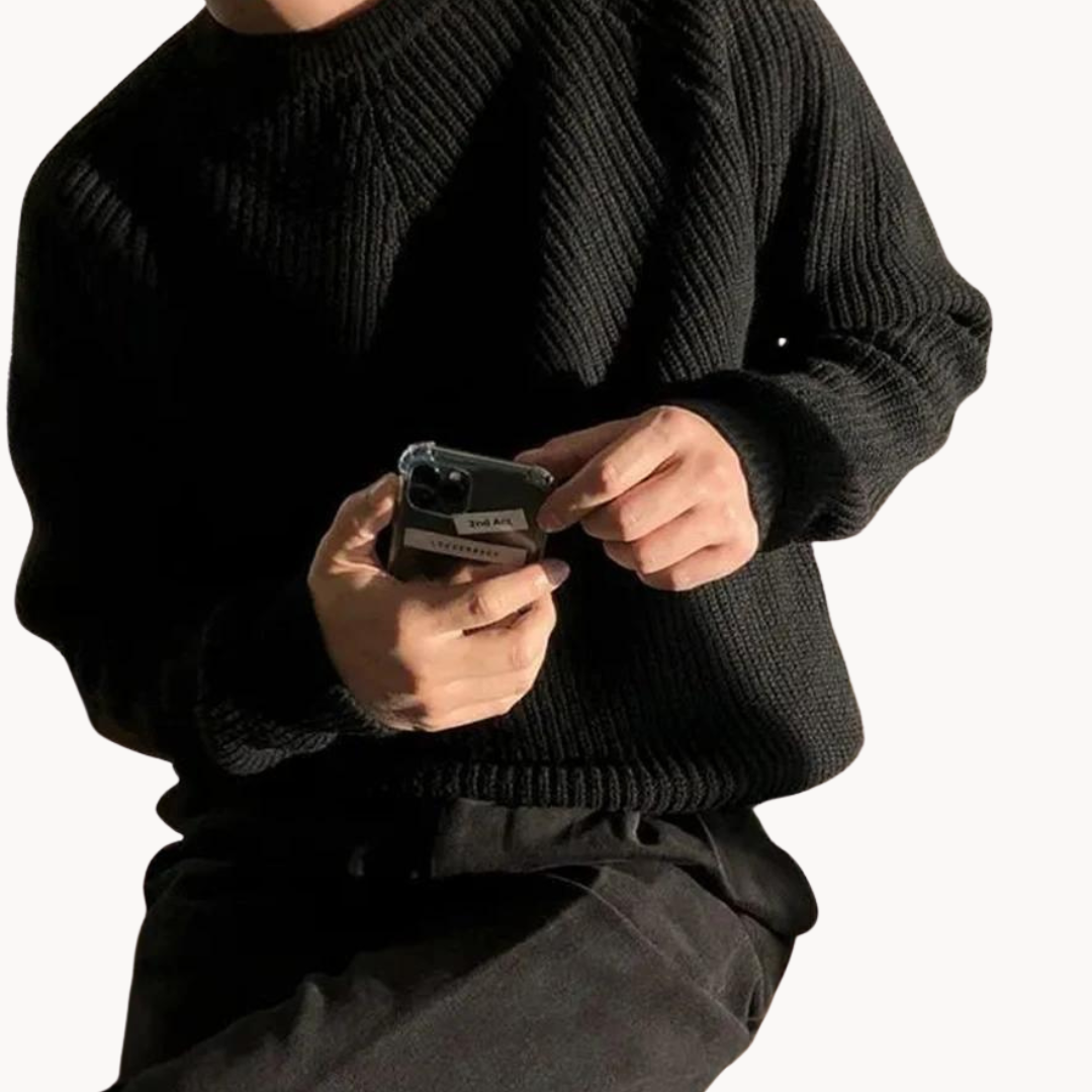 Ronan Ridgeway Ribbed Sweater | Lupi