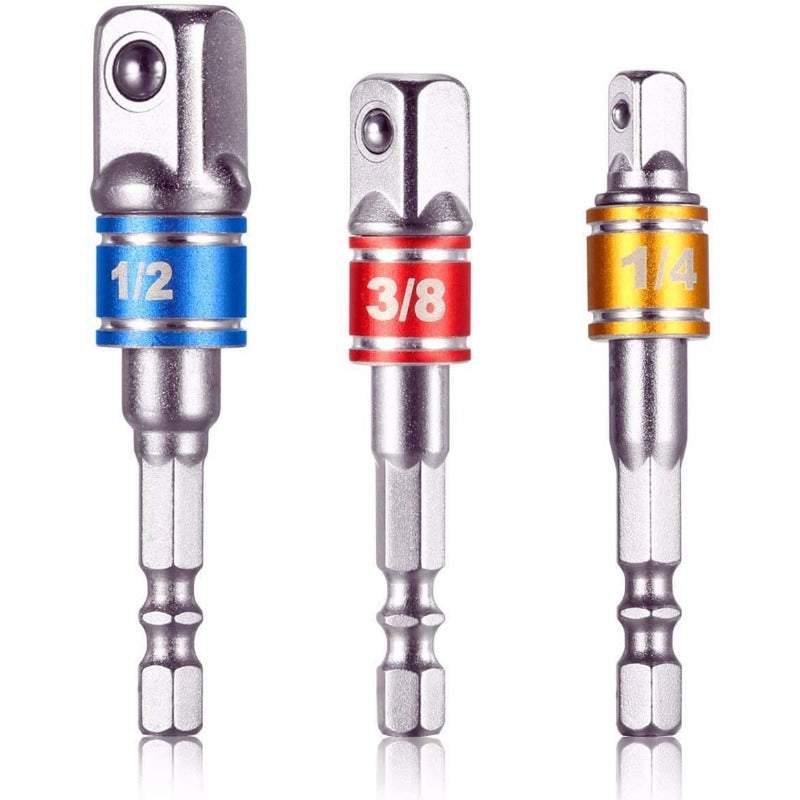 HexFlex - Universal Drill Adapter Set – Effortless Torque, Maximum Control