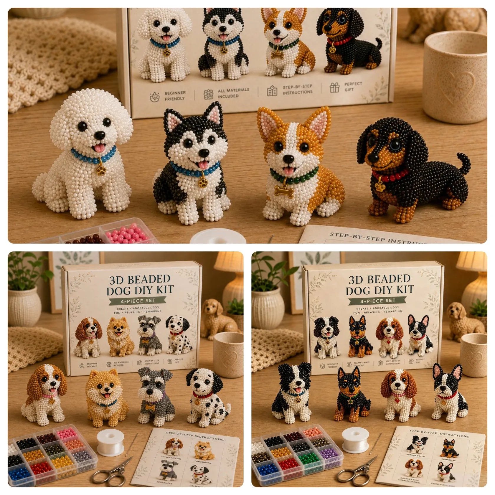 PawCraft – 3D Beaded Pet DIY Kit